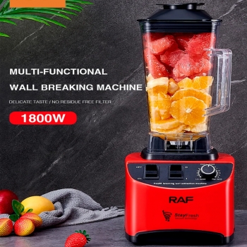 RAF+R2804+Professional+Ice+Crushing+2L+Countertop+Smoothie+Blender+Commercial+Blender+for+Shakes+8+Titanium+Stainless+Steel+Blades+for+Ice+Cream%2CSoup+Nuts%2C+Smoothies+Fruits